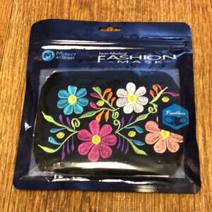 Minky Accessories Colorful Floral Non-Medical Fashion Mask